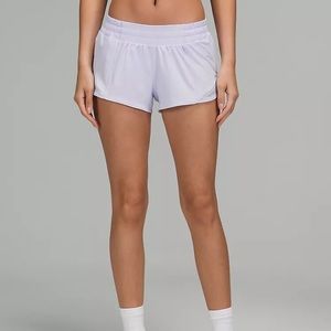 Lululemon hotty hot low rise shorts